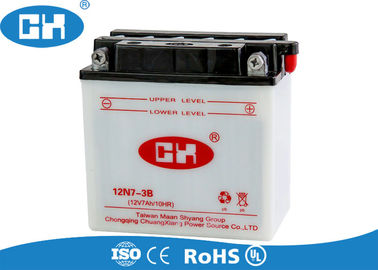 12V 7Ah Dry Charged Motorcycle Battery Large Current Capability 146 * 75 * 133mm
