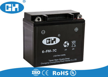 Sealed Rechargeable Motorcycle Battery 12v 7Ah 2.18kg Overcharging Protection